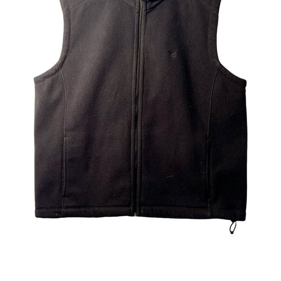 Eddie Bauer Vest Mens Size XL Black Sleeveless Fleece Full Front Zip Up Pockets - Picture 4 of 8
